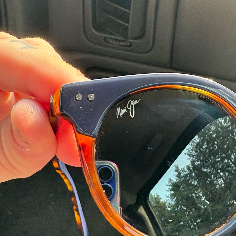 Maui Jim Upside Down Falls Round Sunglasses